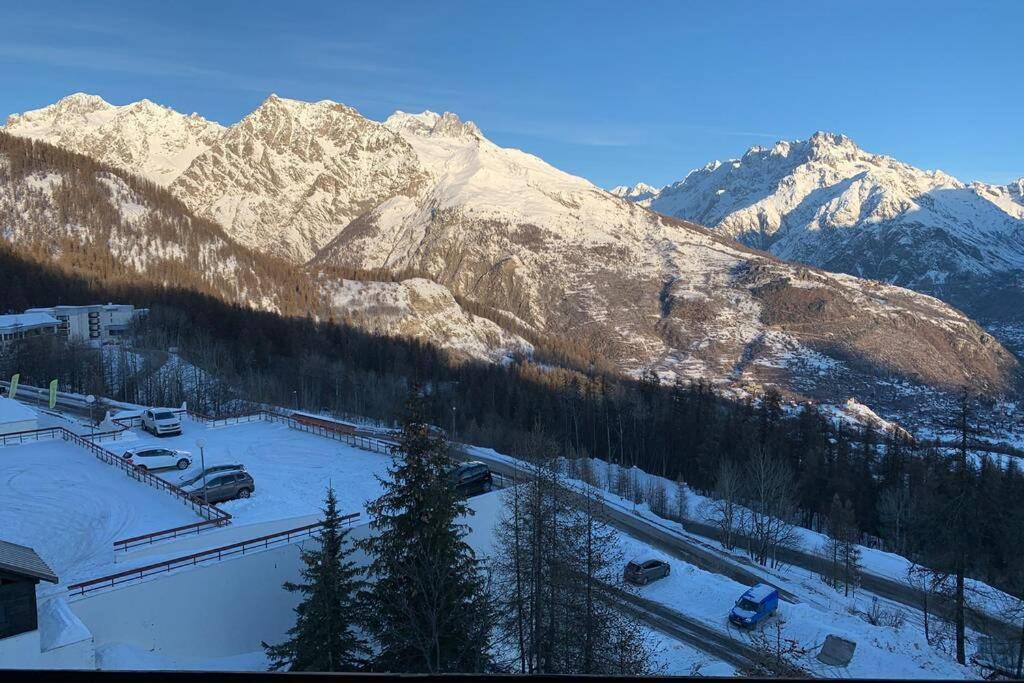 Studio 1600 Pied Des Pistes Avec Magnifique Vue Puy-Saint-Vincent Zewnętrze zdjęcie
