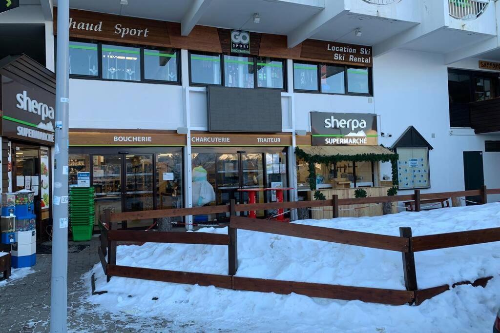 Studio 1600 Pied Des Pistes Avec Magnifique Vue Puy-Saint-Vincent Zewnętrze zdjęcie