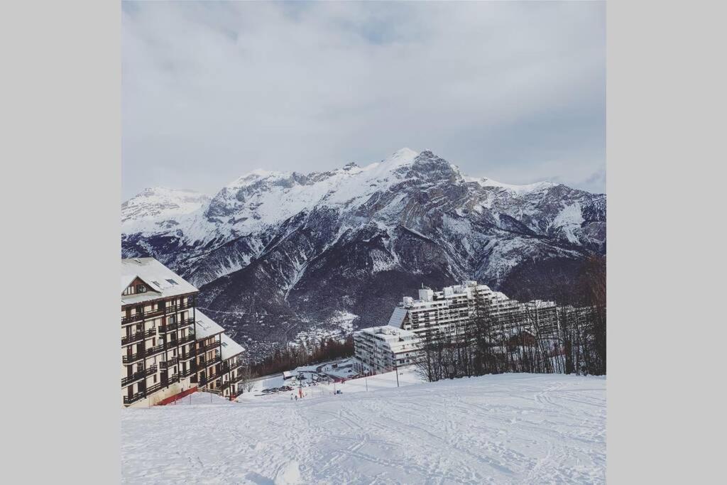 Studio 1600 Pied Des Pistes Avec Magnifique Vue Puy-Saint-Vincent Zewnętrze zdjęcie
